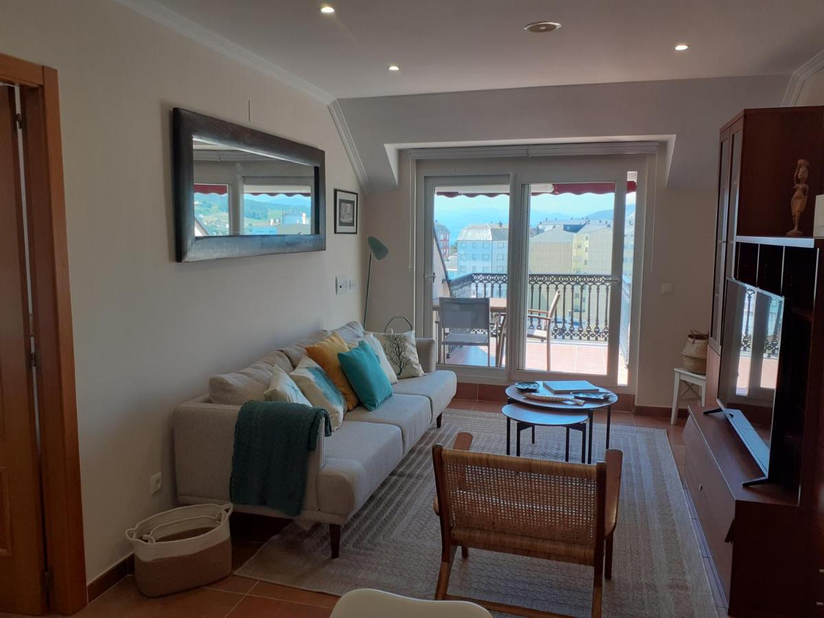 Atico Con Terraza Y Piscina Comunitaria Ribadeo Exterior foto